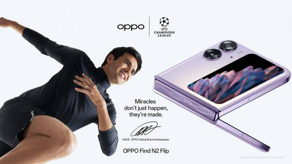 oppo智能手机:巴西足球名宿卡卡成为OPPO 2022-2023赛季欧洲冠军联赛的全球品牌大使