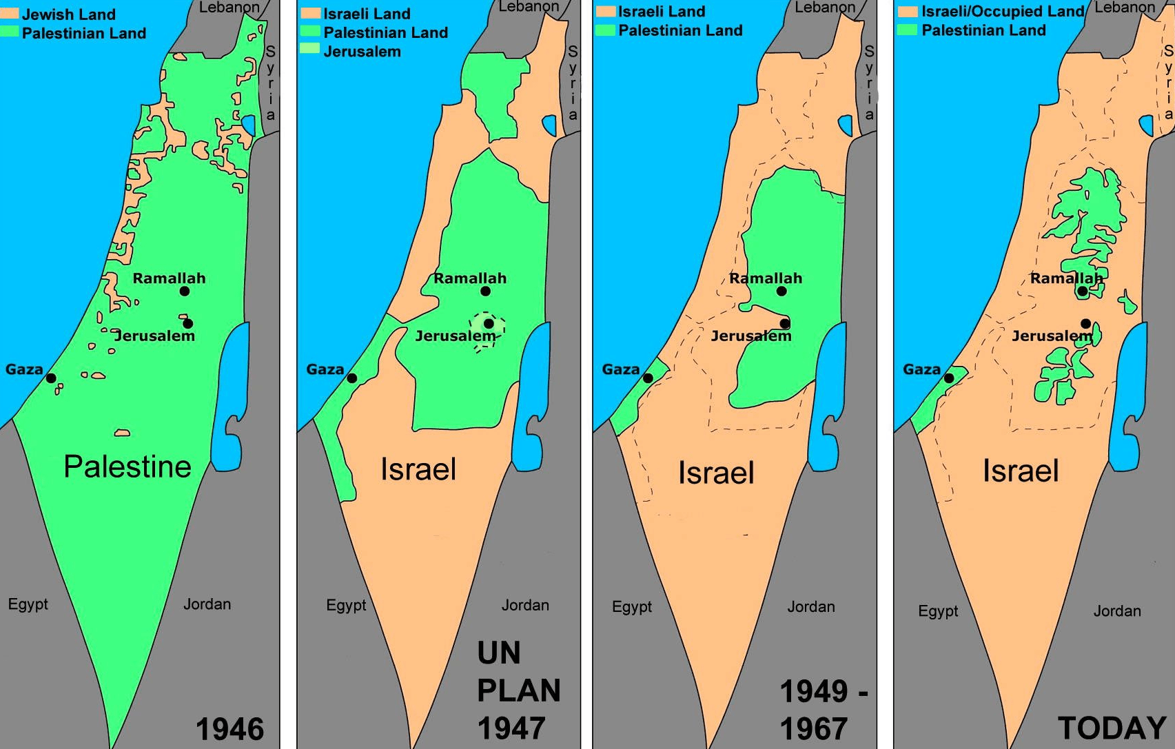 75年来，谁在阻挠巴勒斯坦建国？